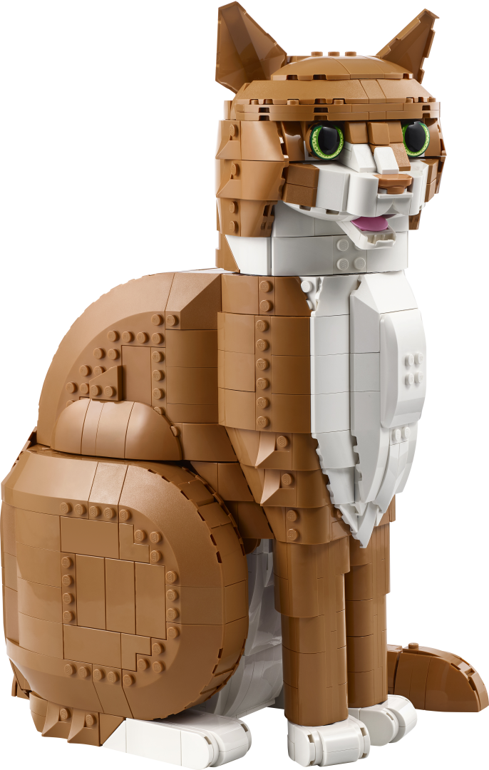 LEGO Ideas Orange Cat Building Set - 21376