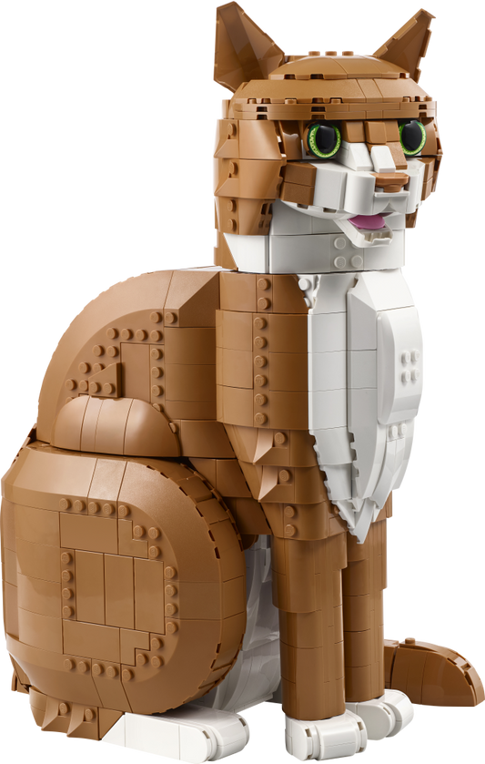 LEGO Ideas Orange Cat Building Set - 21376