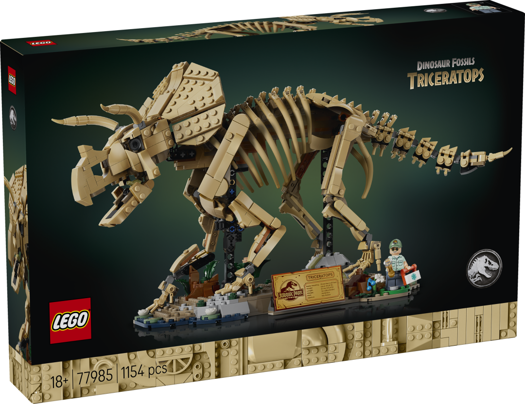 LEGO Jurassic World Dinosaur Fossils: Triceratops Building Set - 77985