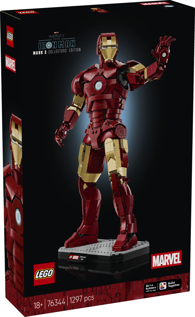 LEGO Marvel Iron Man Mark 3 Collectors' Edition Building Set - 76344