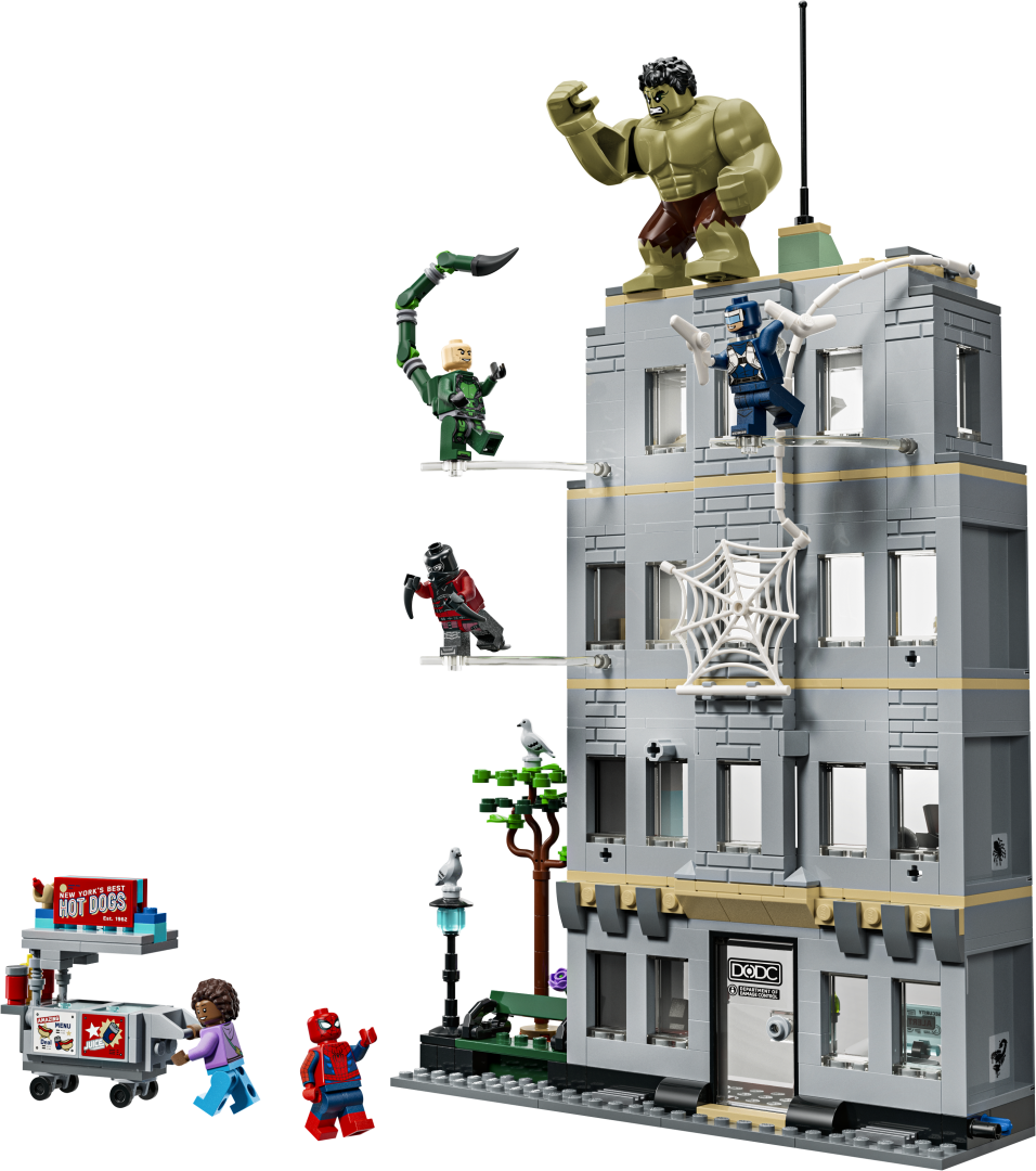 LEGO Marvel Spider-Man vs. Hulk Epic Clash Building Set - 76350