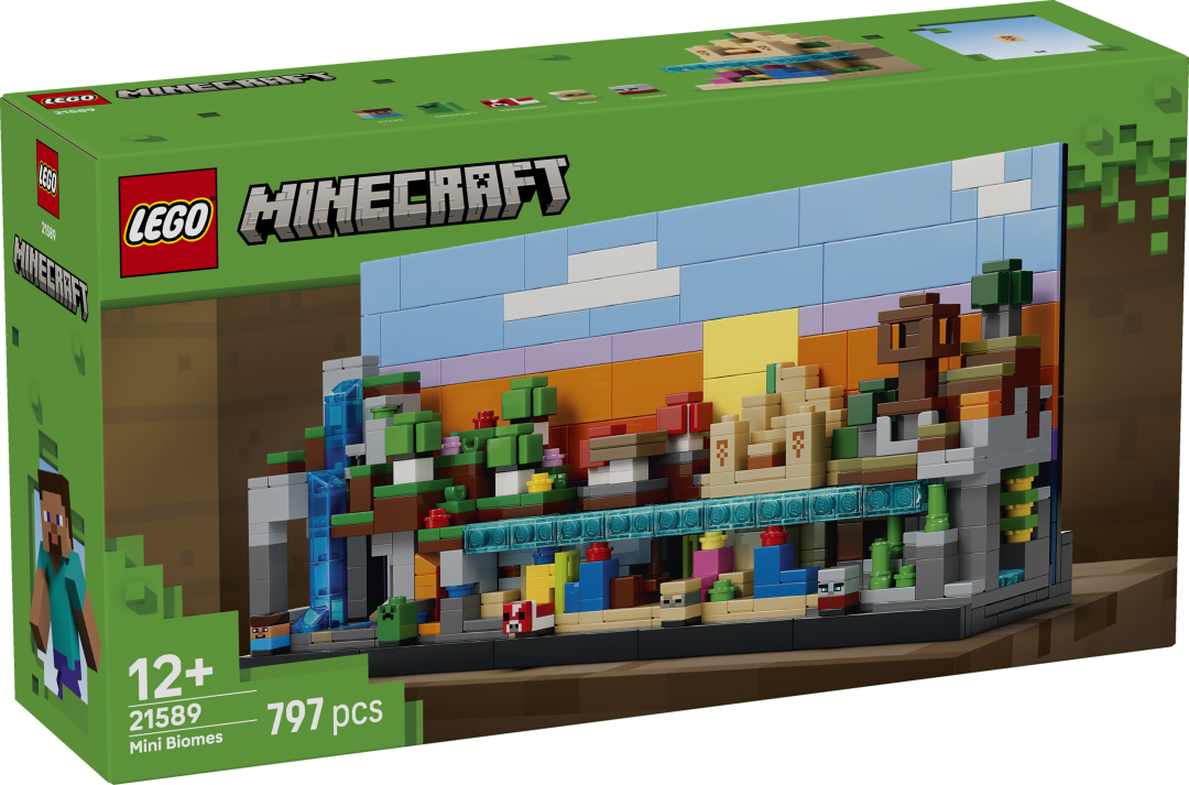 LEGO Minecraft Mini Biomes Building Set - 21589