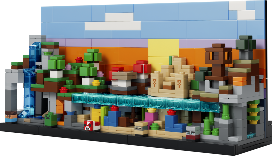 LEGO Minecraft Mini Biomes Building Set - 21589