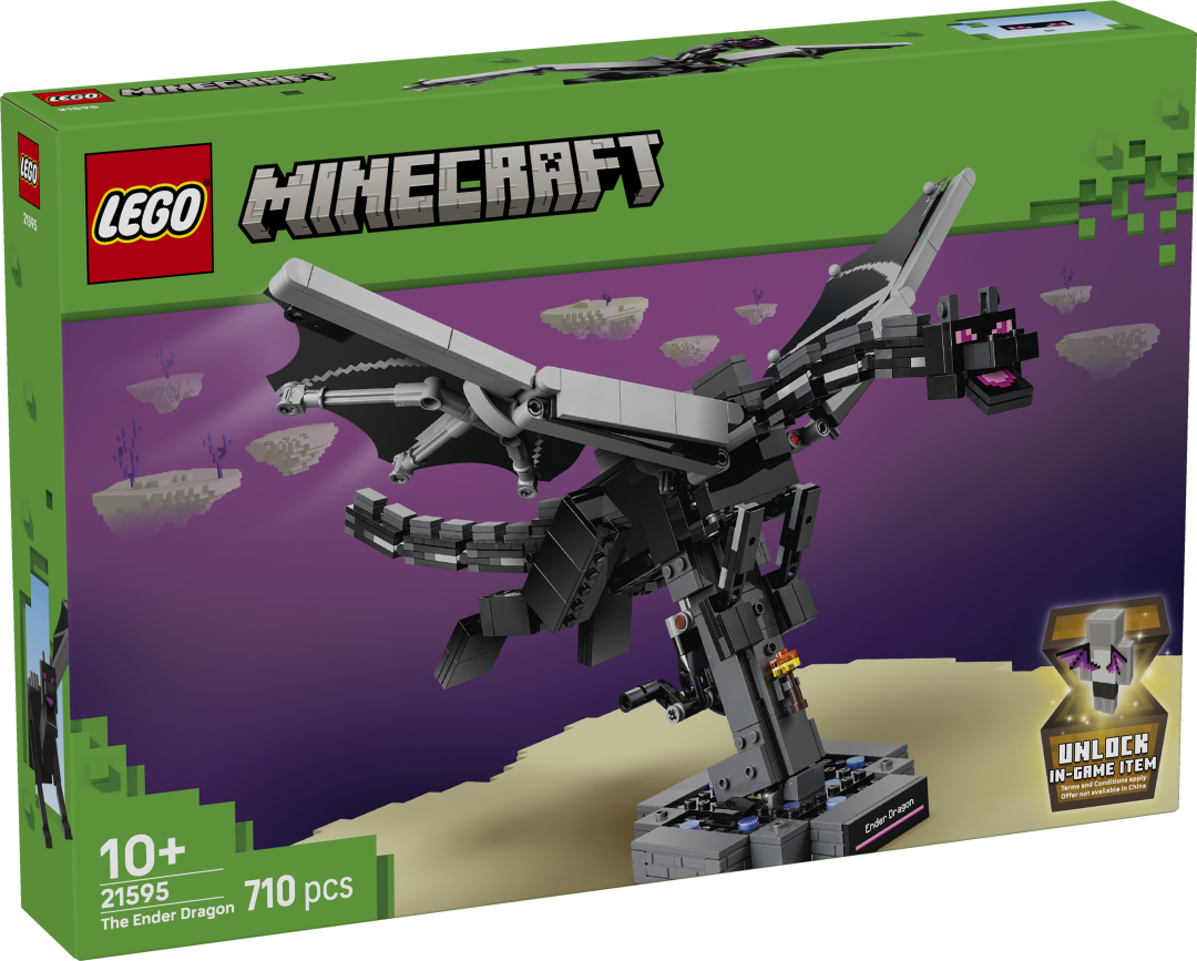 LEGO Minecraft The Ender Dragon Building Set - 21595