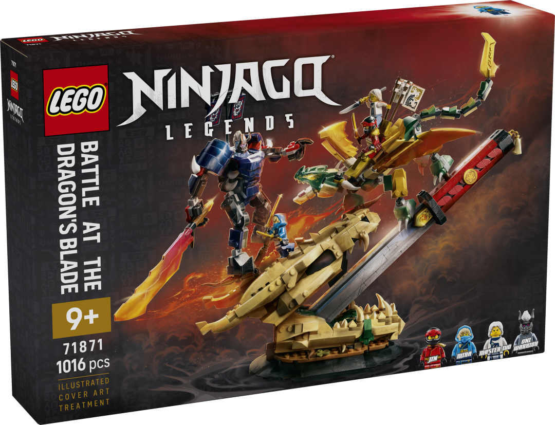 LEGO NINJAGO Battle at the Dragon's Blade Building Set - 71871