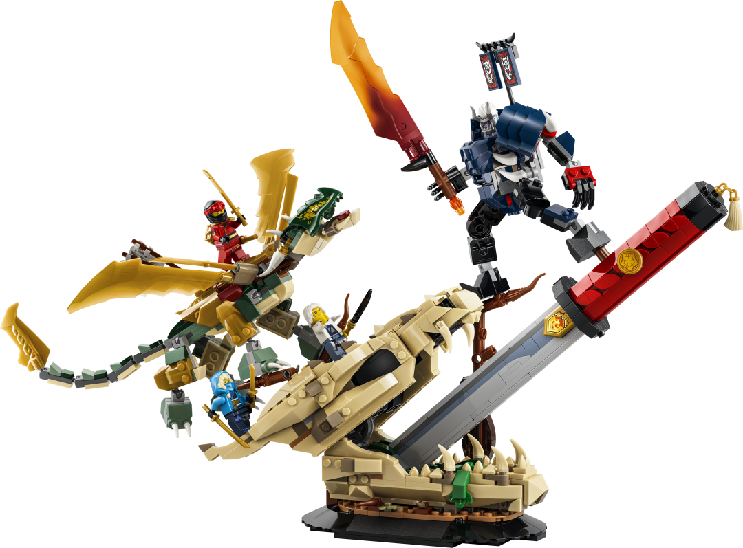 LEGO NINJAGO Battle at the Dragon's Blade Building Set - 71871