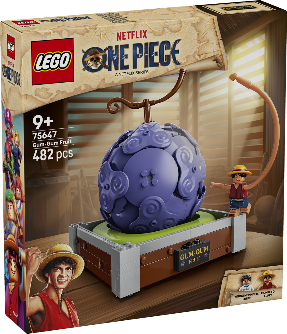 LEGO One Piece Gum-Gum Fruit Building Set - 75647