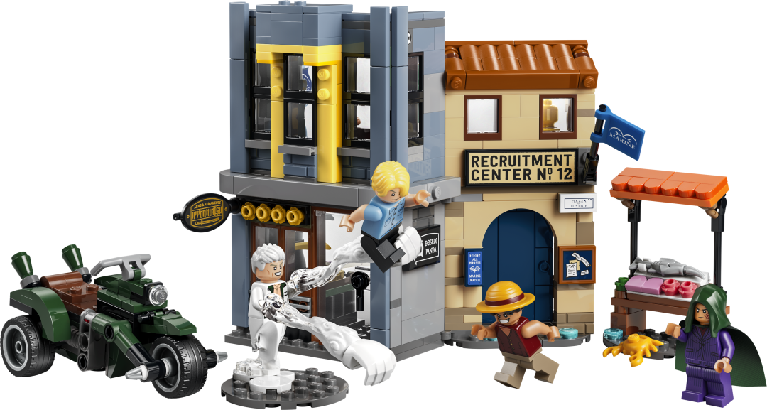 LEGO One Piece Showdown with Captain Smoker Building Set - 75642