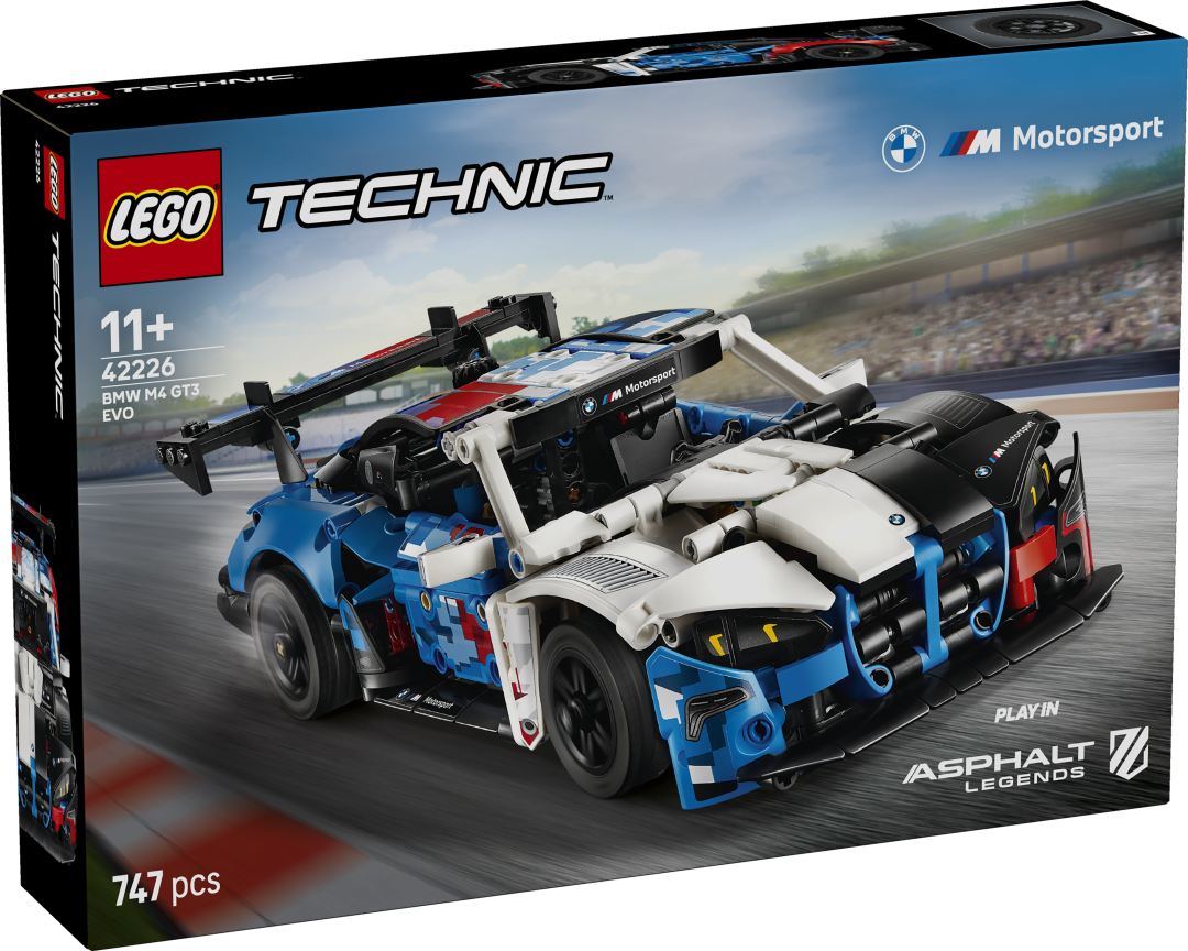 LEGO Technic BMW M4 GT3 EVO Race Car Building Set - 42226