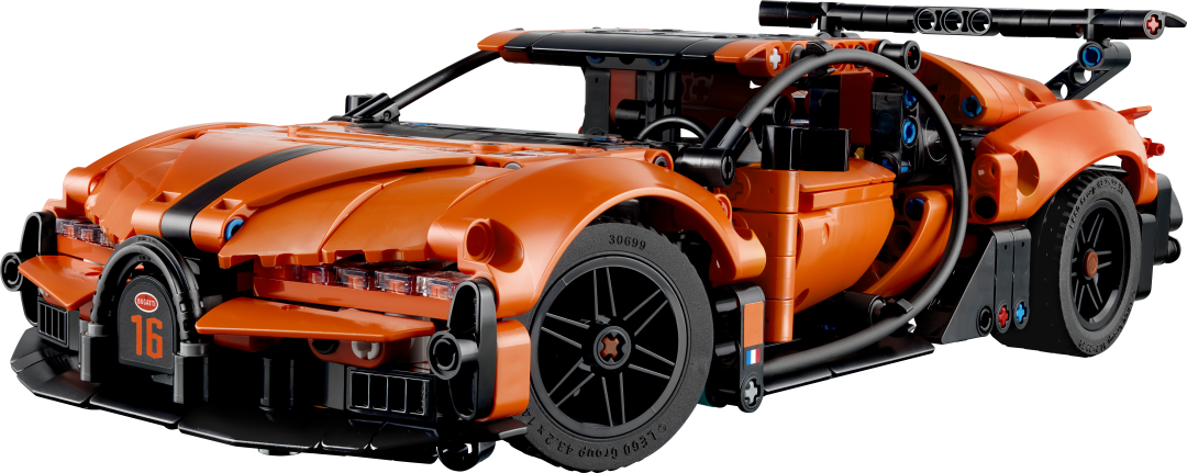 LEGO Technic Bugatti Chiron Pur Sport Hypercar Building Set - 42222