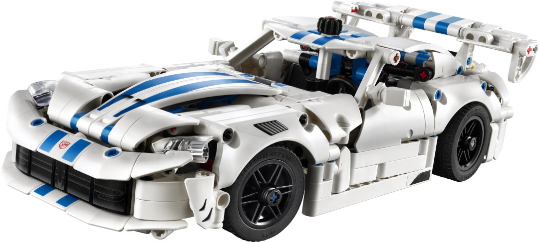 LEGO Technic Dodge Viper GTS-R Sports Car Building Set - 42234