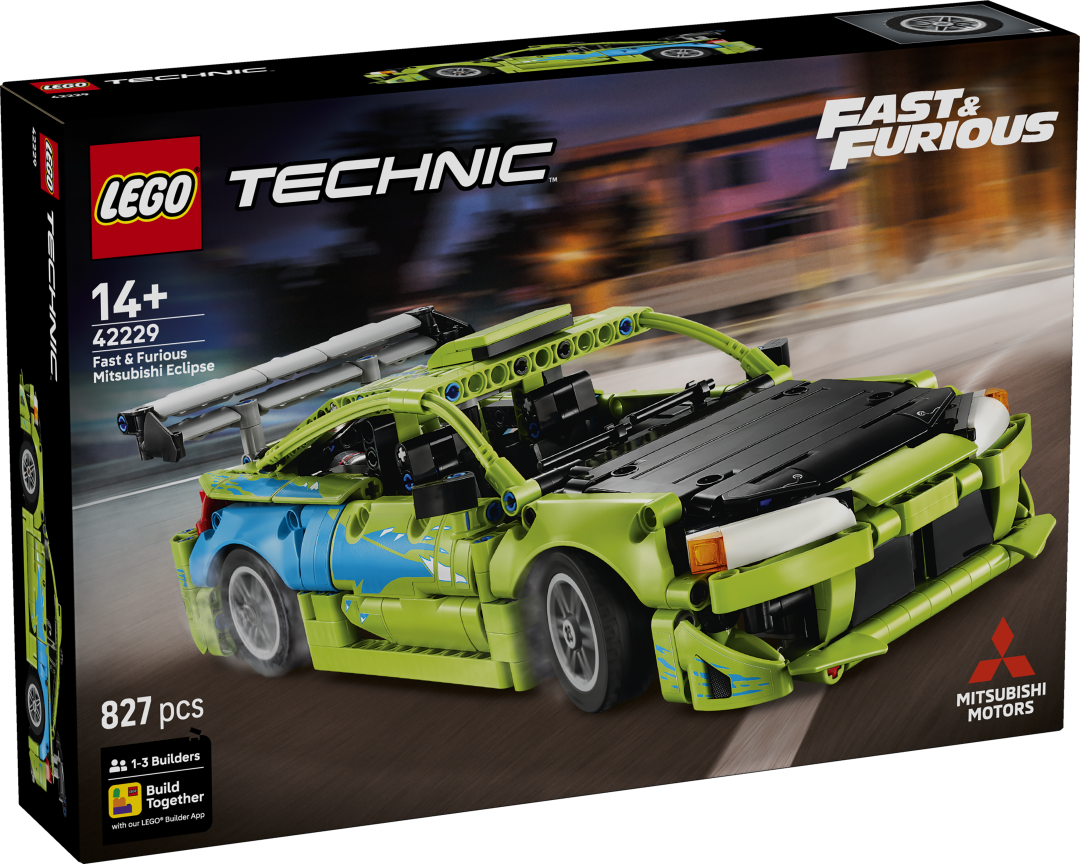LEGO Technic Fast and Furious Mitsubishi Eclipse Car Building Set - 42229