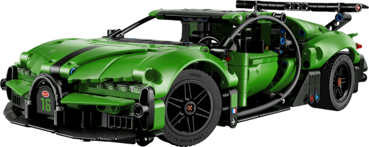 LEGO Technic Green Bugatti Chiron Pur Sport Hypercar Building Set - 42241