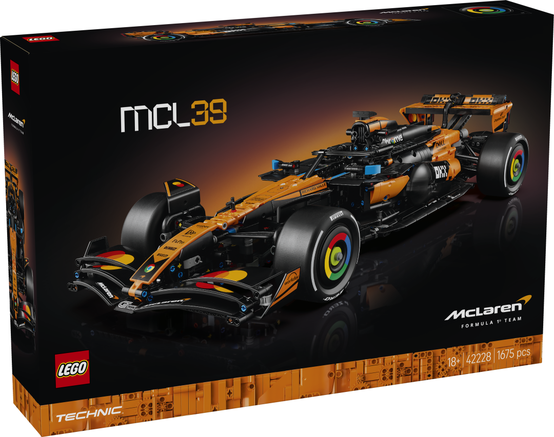 LEGO Technic McLaren MCL39 F1 Car Building Set - 42228