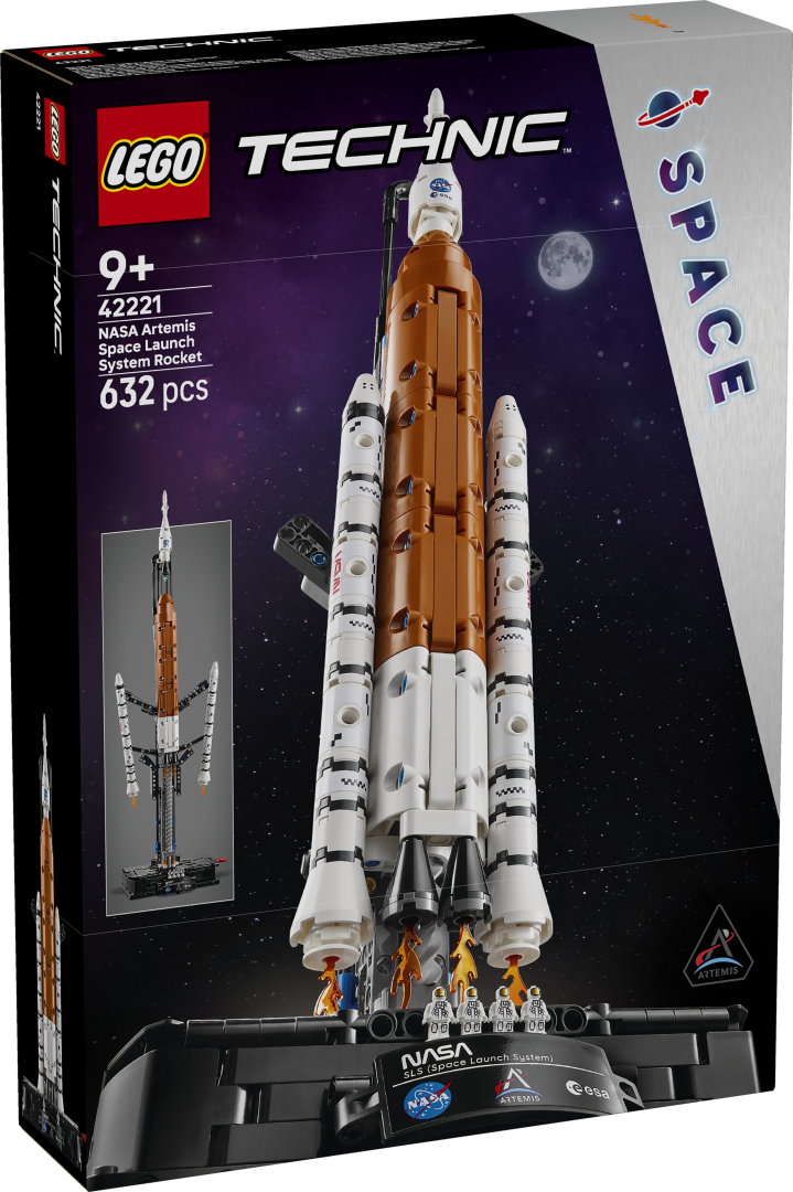 LEGO Technic NASA Artemis Space Launch System Rocket Building Set - 42221