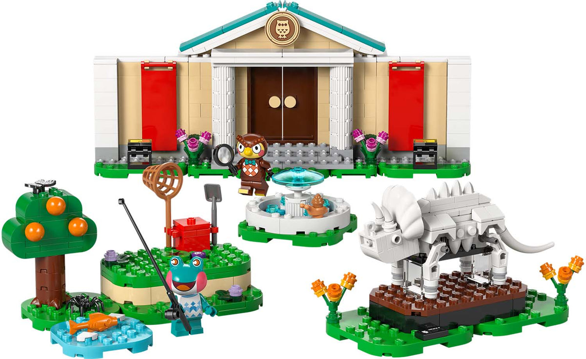 LEGO Animal Crossing Blathers's Museum Collection Building Set - 77056