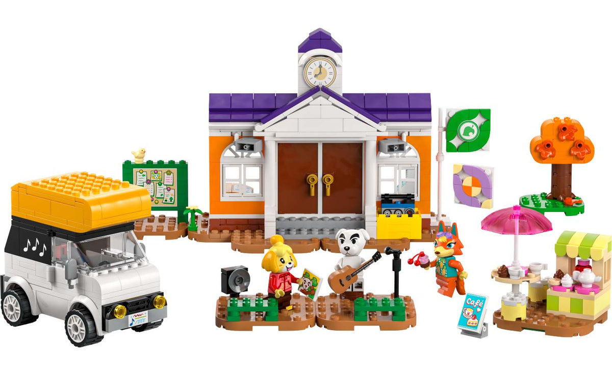 LEGO Animal Crossing K.K.'s Concert at the Plaza Building Set - 77052