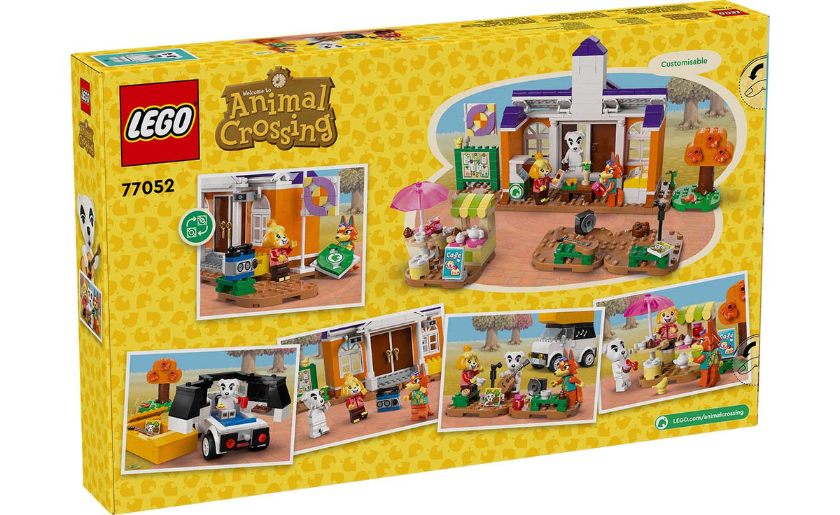 LEGO Animal Crossing K.K.'s Concert at the Plaza Building Set - 77052