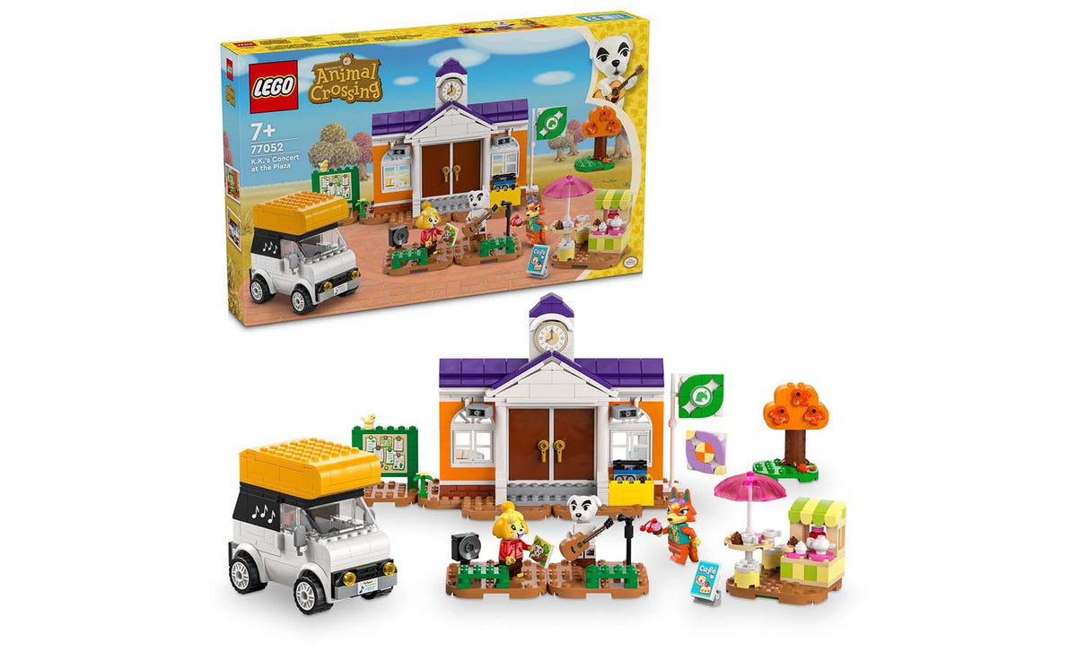 LEGO Animal Crossing K.K.'s Concert at the Plaza Building Set - 77052