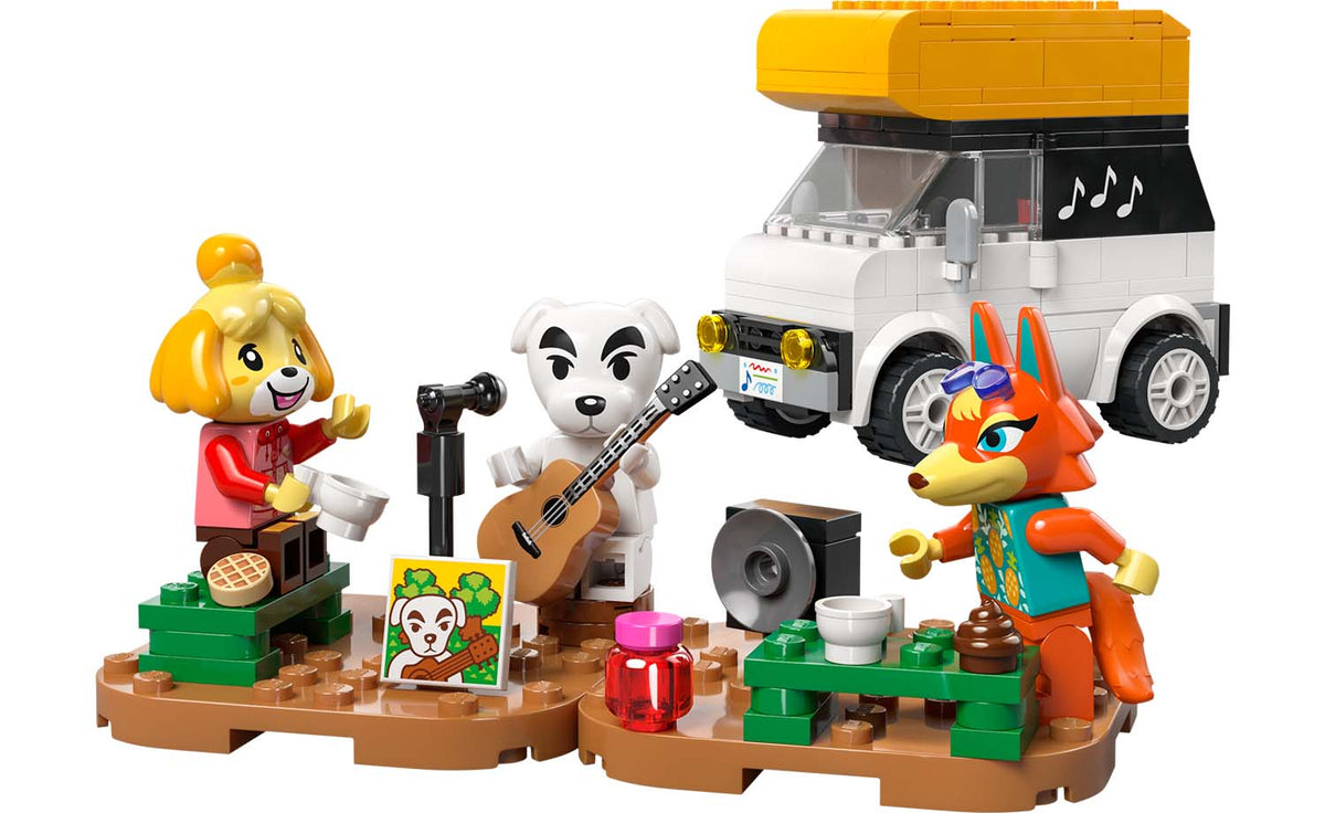 LEGO Animal Crossing K.K.'s Concert at the Plaza Building Set - 77052