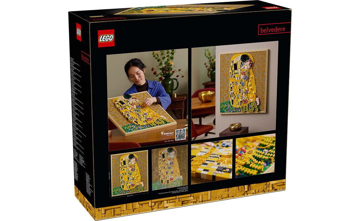 LEGO Art Gustav Klimt – The Kiss Building Set - 31221