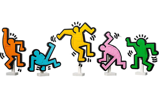 LEGO Art Keith Haring – Dancing Figures Display Model - Set 31216