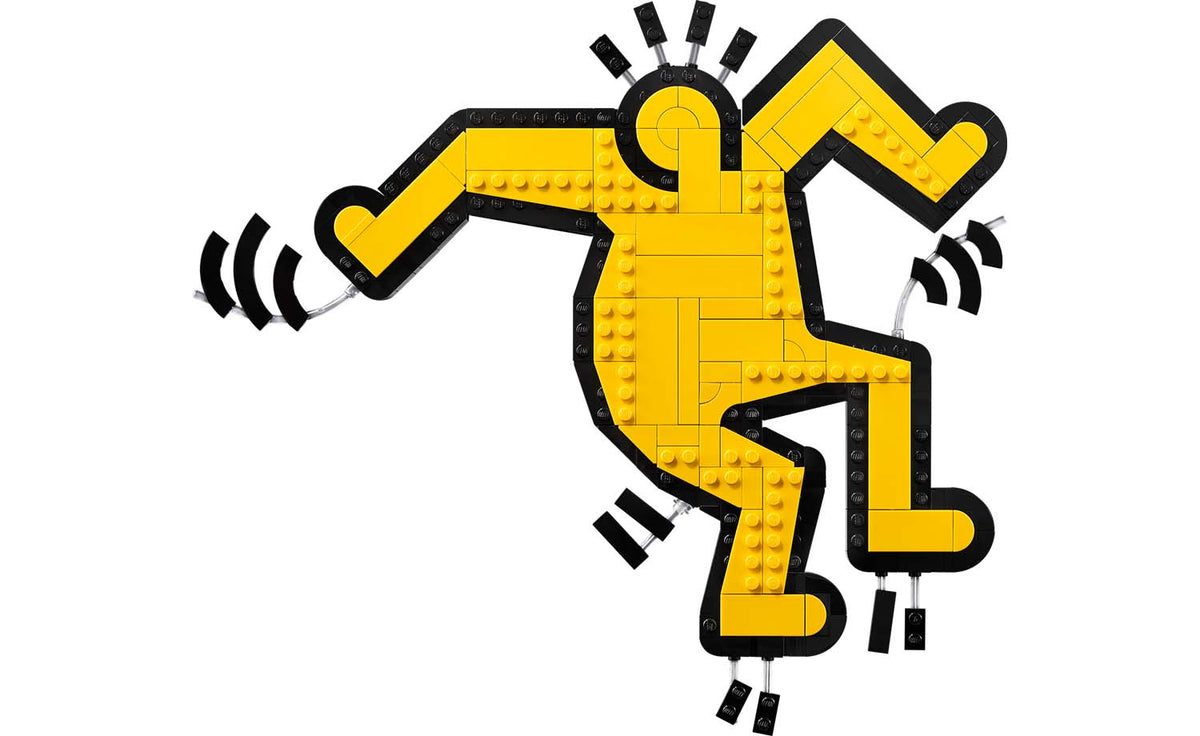 LEGO Art Keith Haring – Dancing Figures Display Model - Set 31216