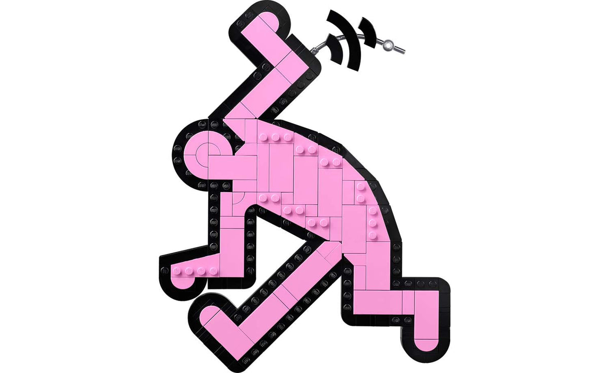 LEGO Art Keith Haring – Dancing Figures Display Model - Set 31216