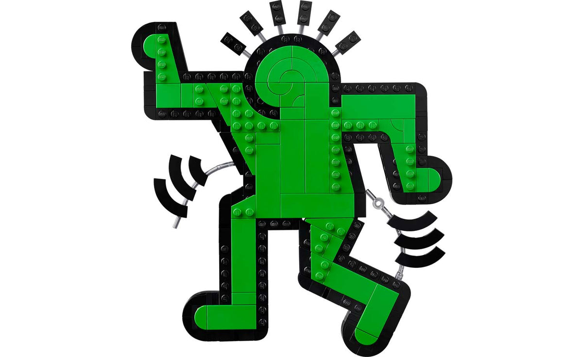 LEGO Art Keith Haring – Dancing Figures Display Model - Set 31216