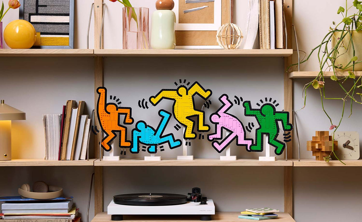 LEGO Art Keith Haring – Dancing Figures Display Model - Set 31216
