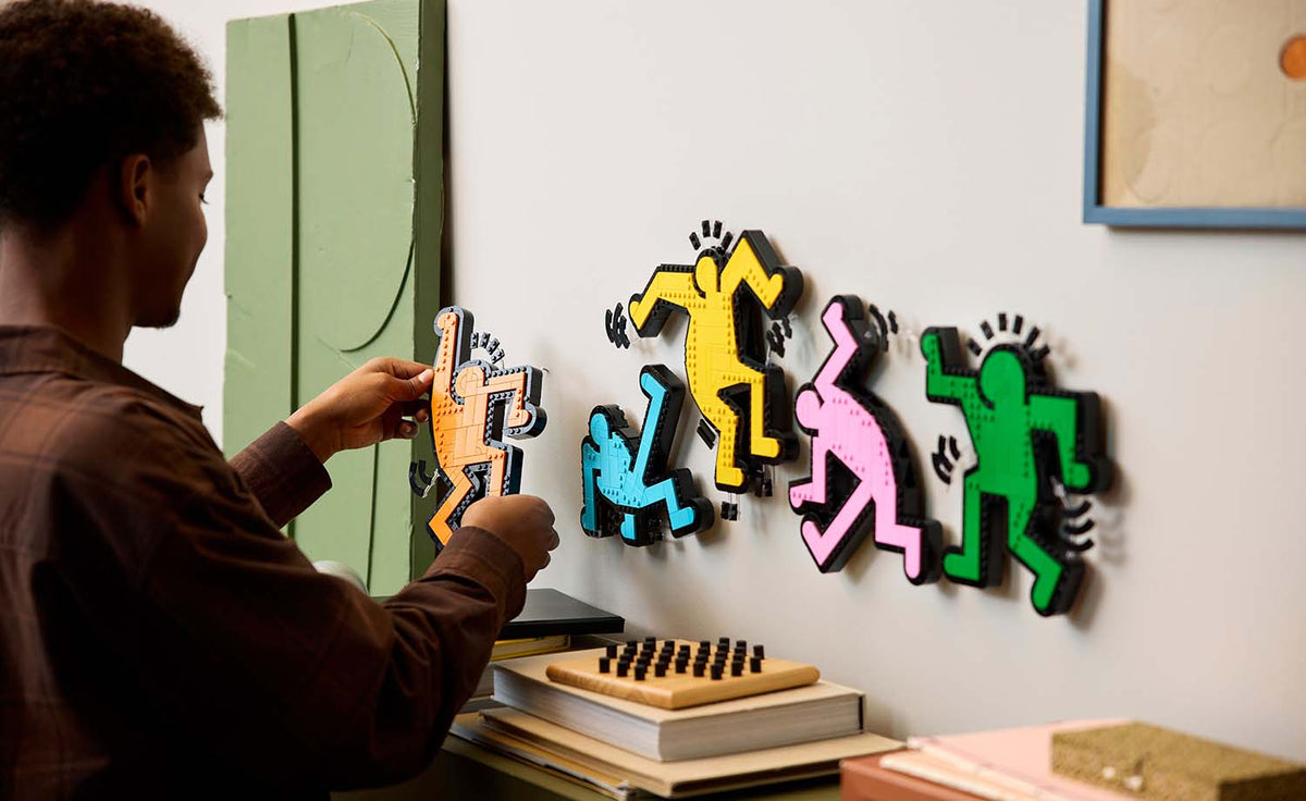 LEGO Art Keith Haring – Dancing Figures Display Model - Set 31216