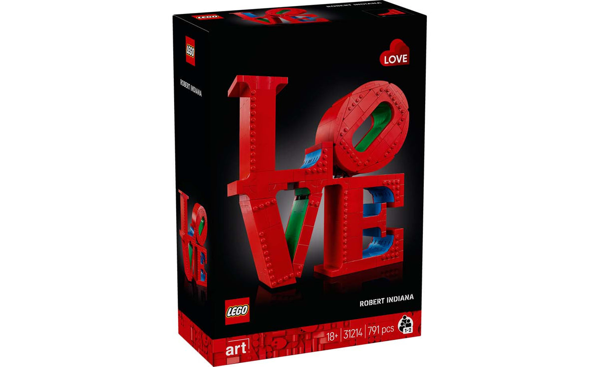 LEGO Art LOVE Display Model - Set 31214