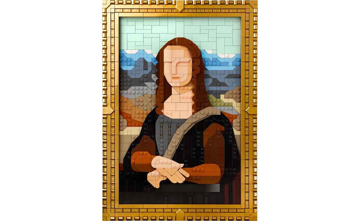 LEGO Art Mona Lisa Display Model - Set 31213