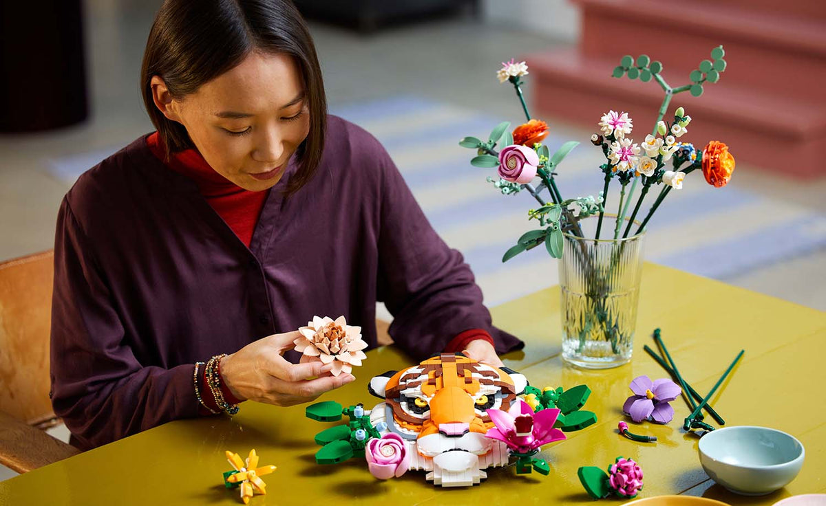 LEGO Art The Fauna Collection - Tiger Display Model - Set 31217
