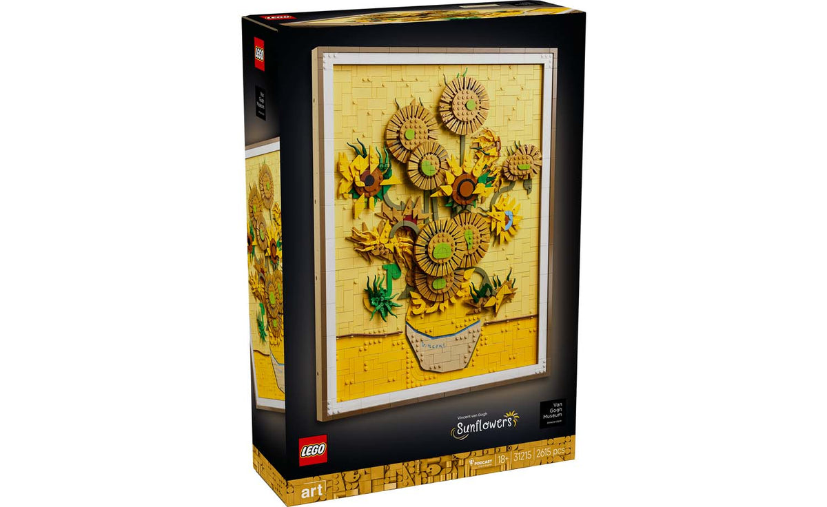 LEGO Art Vincent van Gogh – Sunflowers Display Model - Set 31215