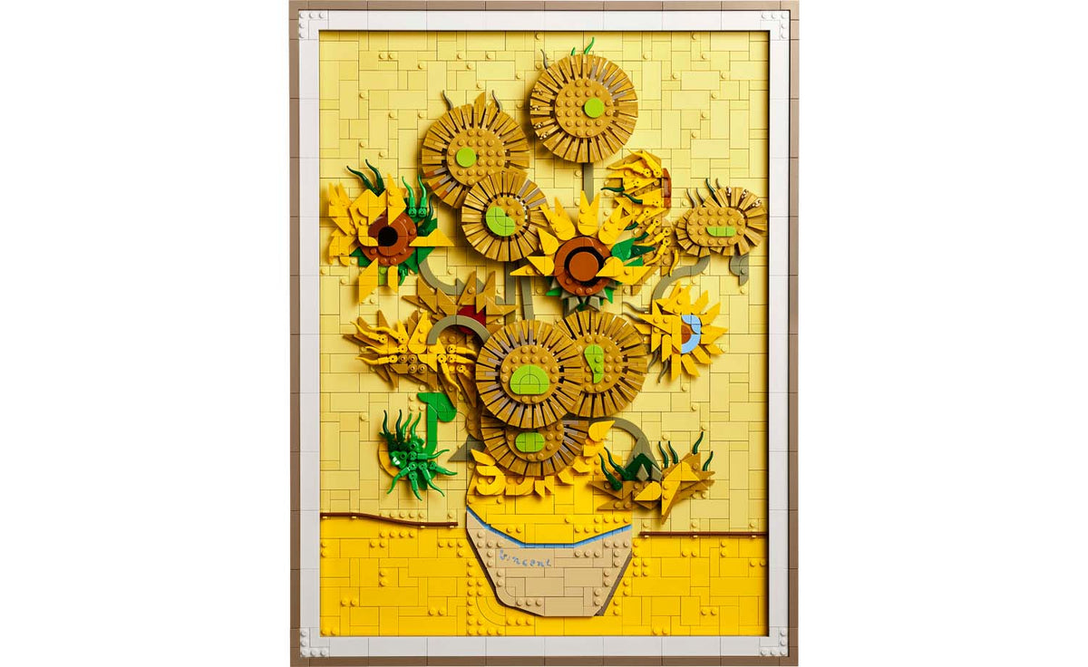 LEGO Art Vincent van Gogh – Sunflowers Display Model - Set 31215