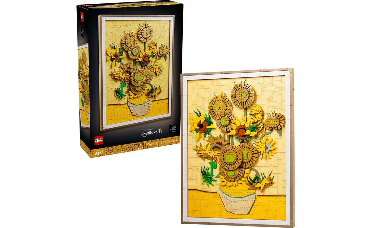 LEGO Art Vincent van Gogh – Sunflowers Display Model - Set 31215