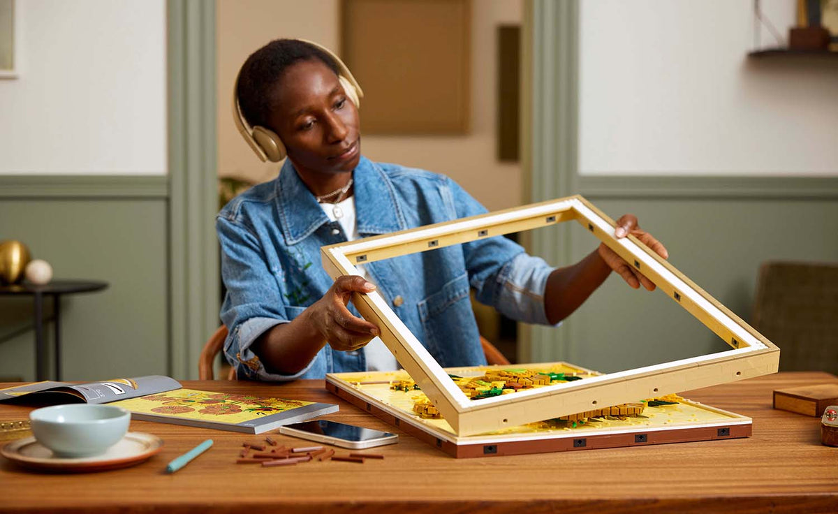LEGO Art Vincent van Gogh – Sunflowers Display Model - Set 31215
