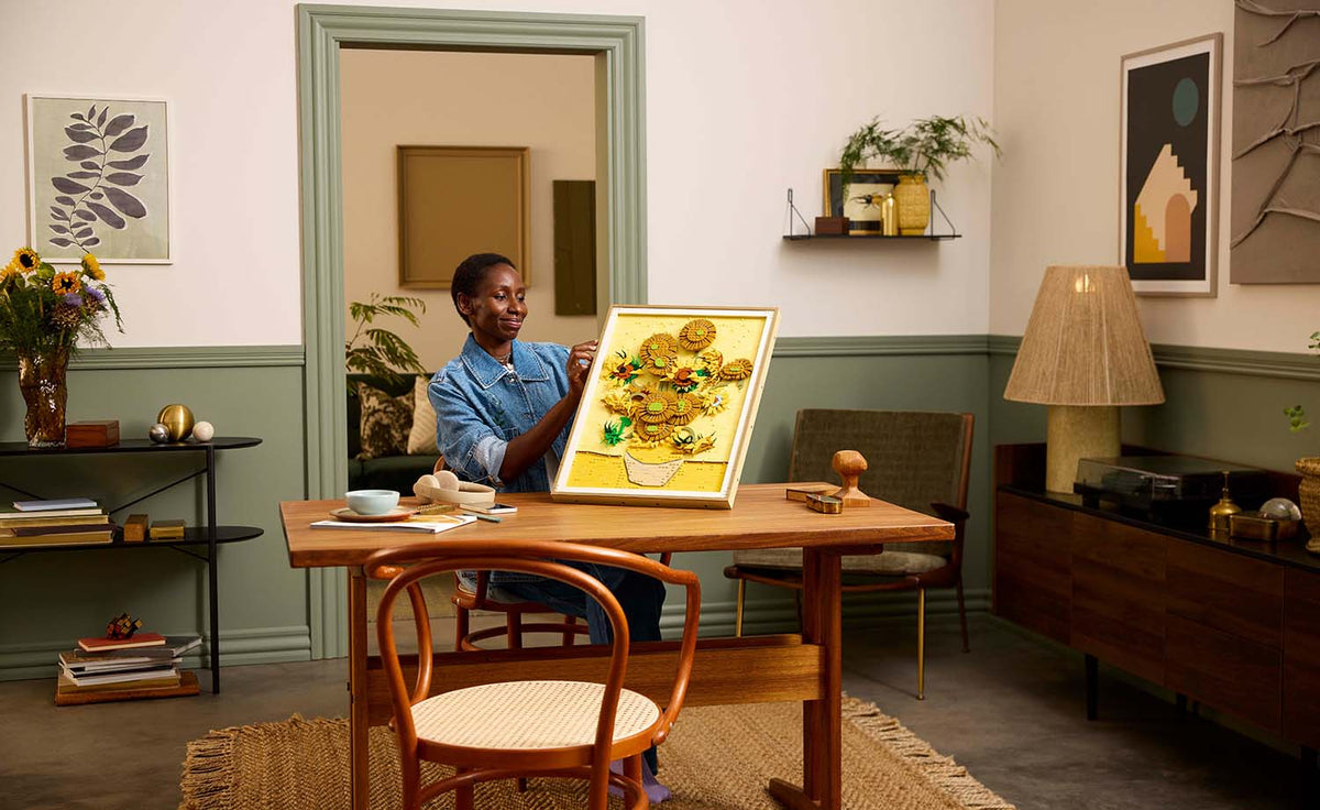 LEGO Art Vincent van Gogh – Sunflowers Display Model - Set 31215