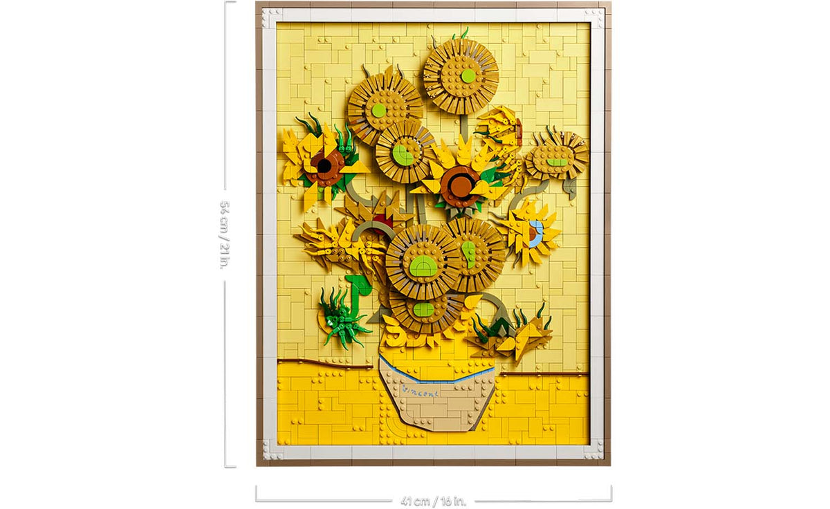 LEGO Art Vincent van Gogh – Sunflowers Display Model - Set 31215