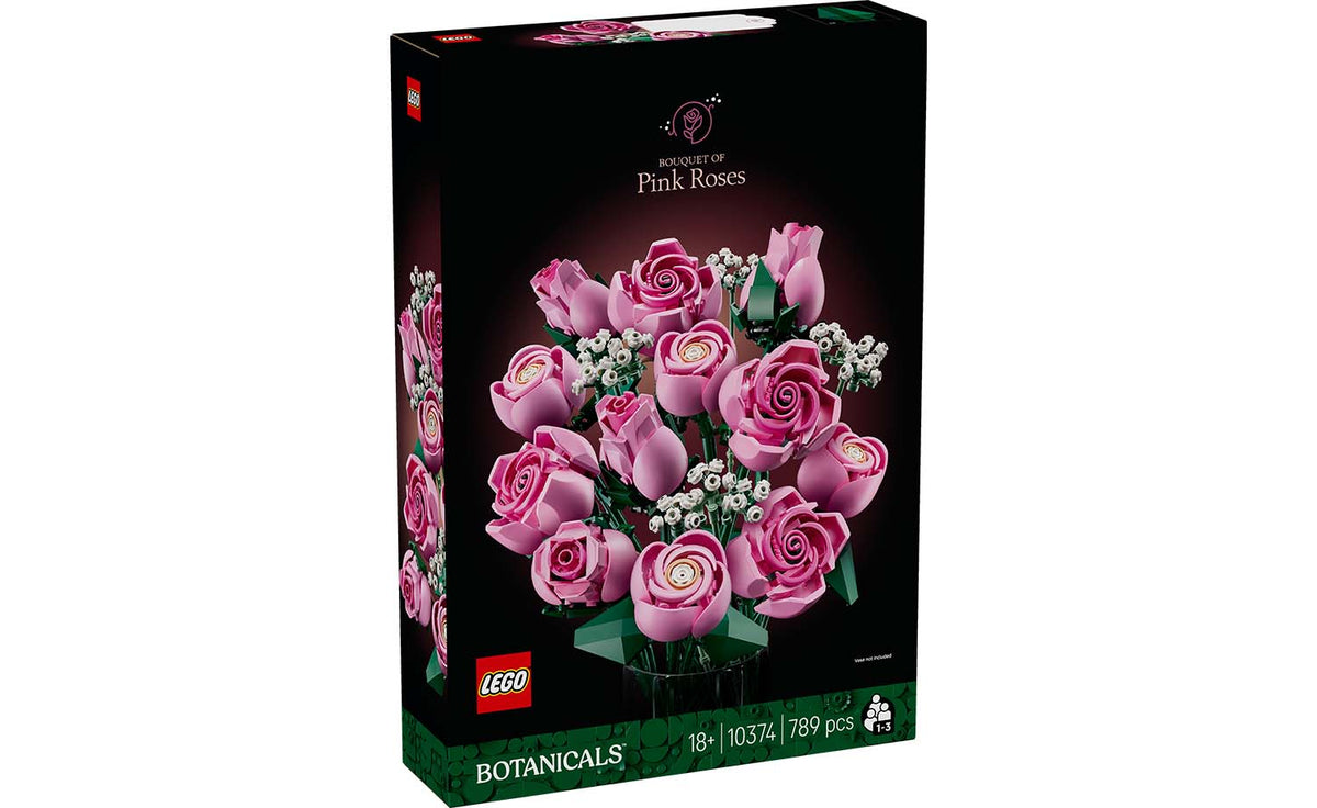 LEGO Botanicals Bouquet of Pink Roses - Set 10374