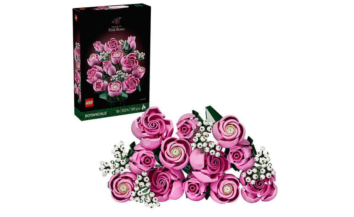 LEGO Botanicals Bouquet of Pink Roses - Set 10374