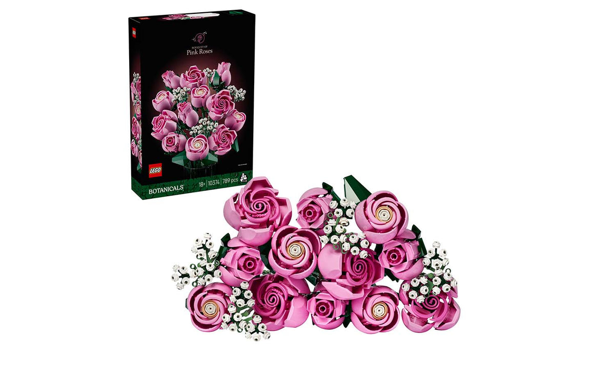 LEGO Botanicals Bouquet of Pink Roses - Set 10374