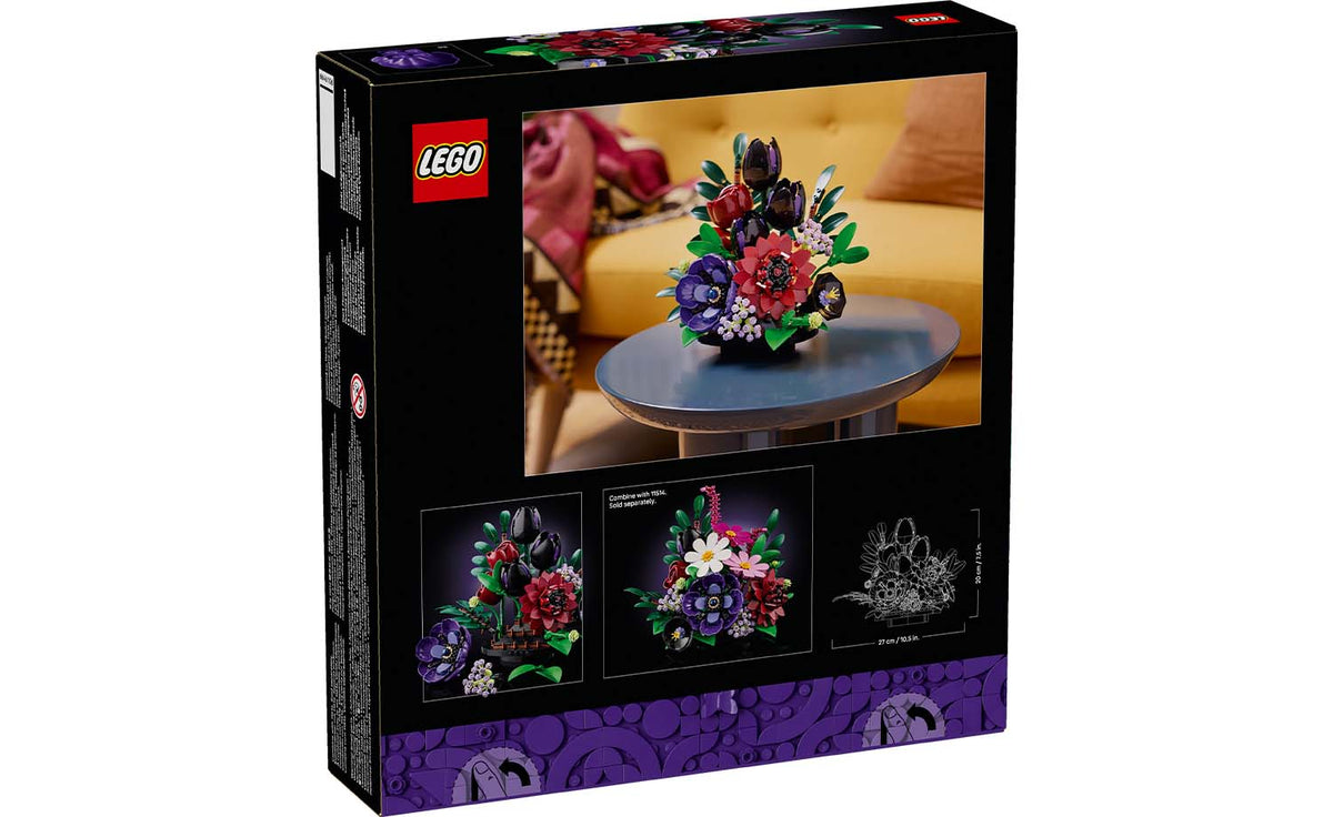 LEGO Botanicals Dark Flower Arrangement Building Set - 11513