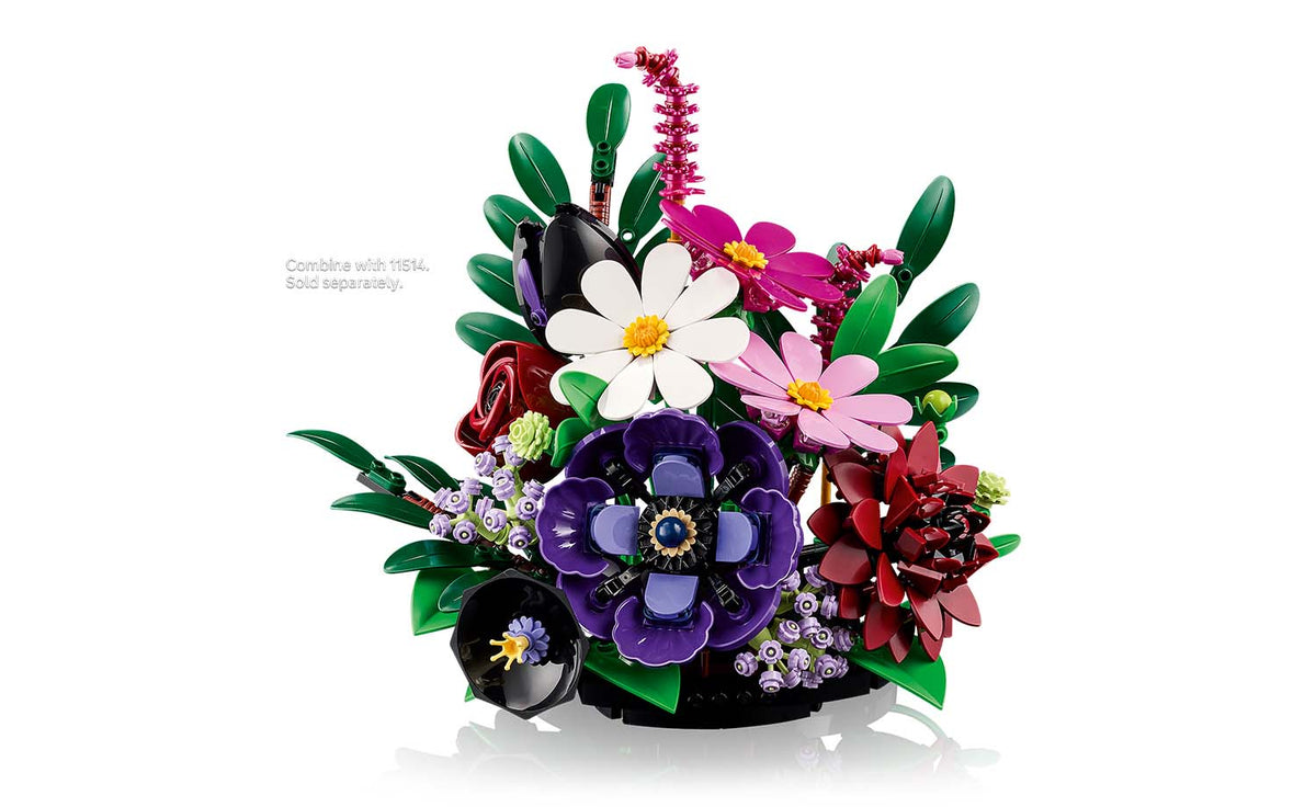 LEGO Botanicals Dark Flower Arrangement Building Set - 11513