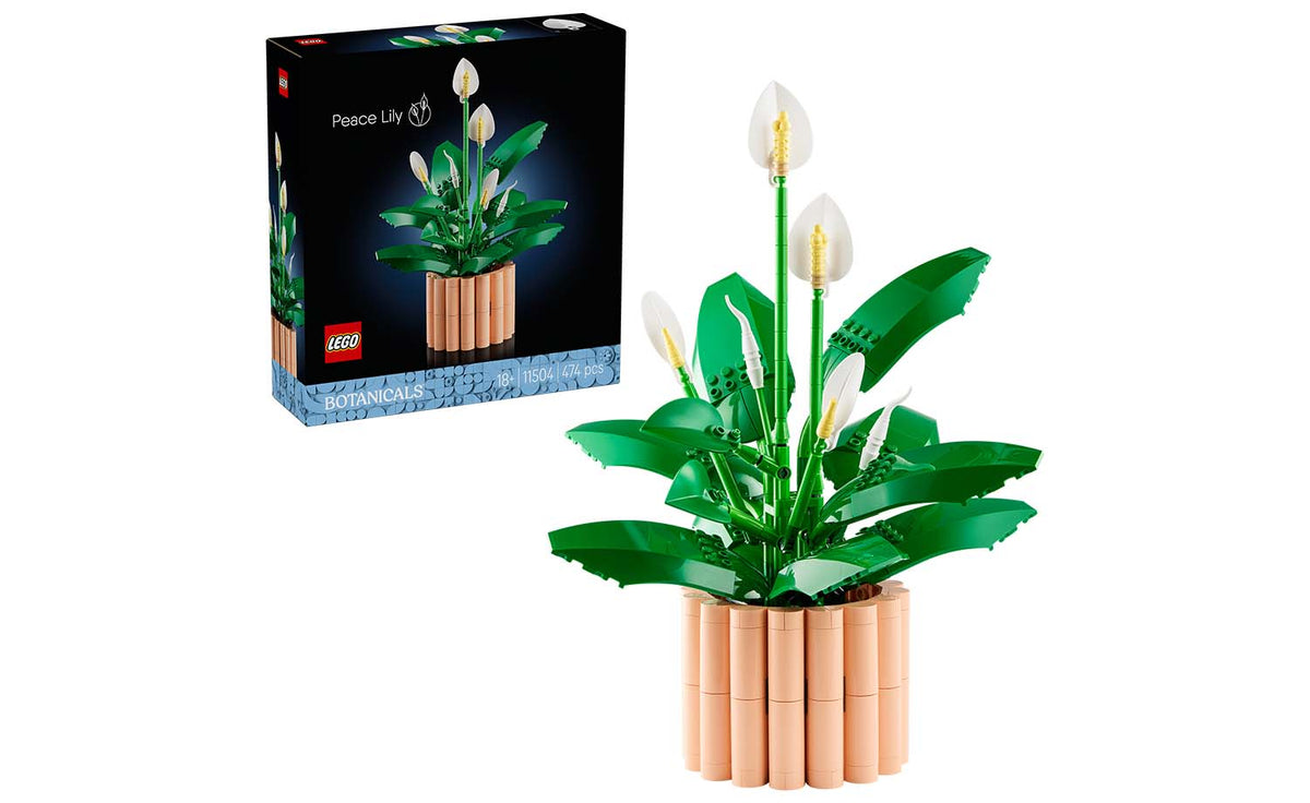 LEGO Botanicals Peace Lily Display Model - Set 11504
