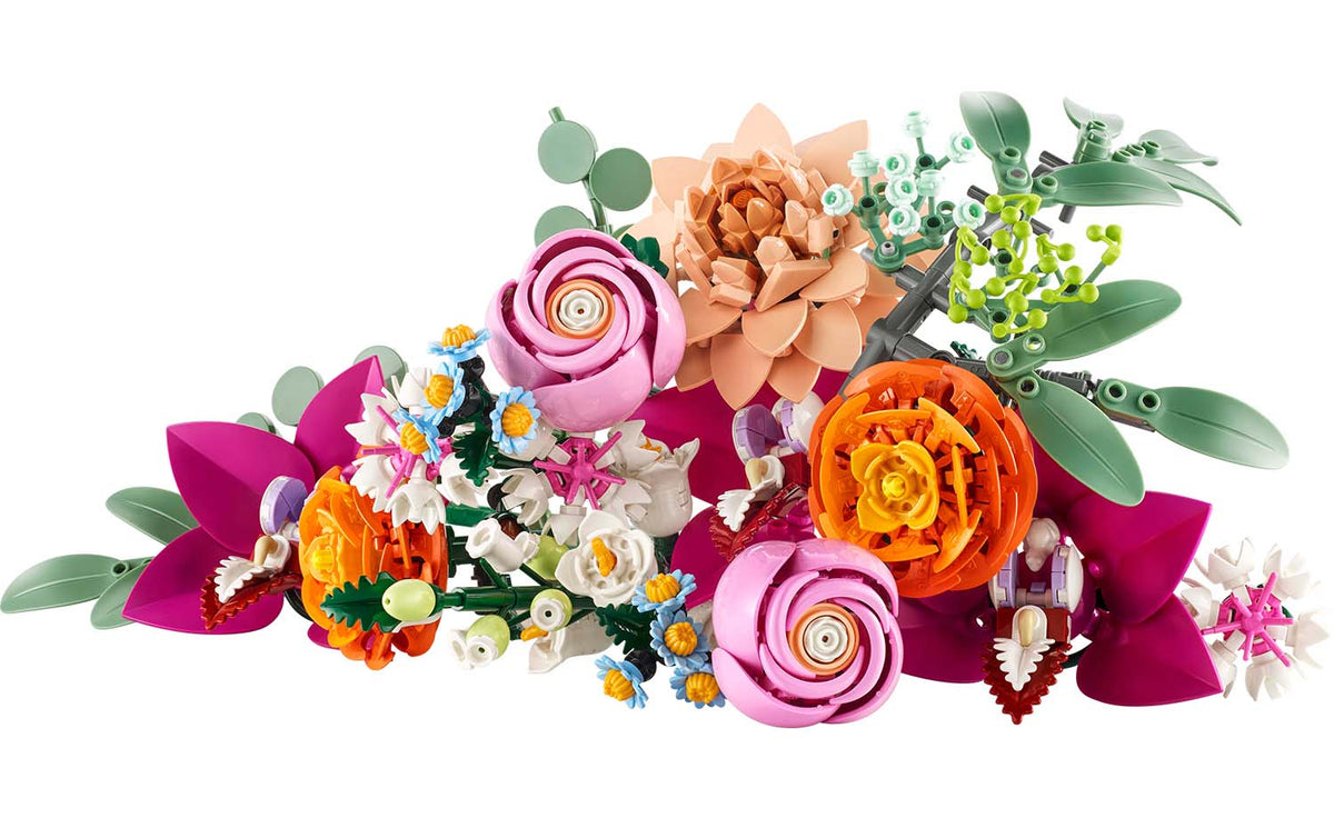 LEGO Botanicals Pretty Pink Flower Bouquet - Set 10342