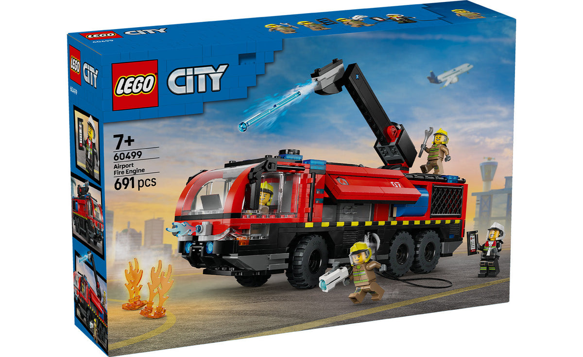 LEGO City Airport Fire Engine Building Set - 60499