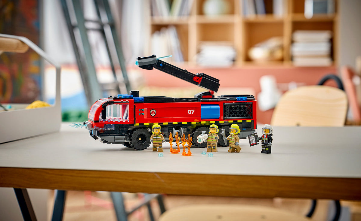 LEGO City Airport Fire Engine Building Set - 60499