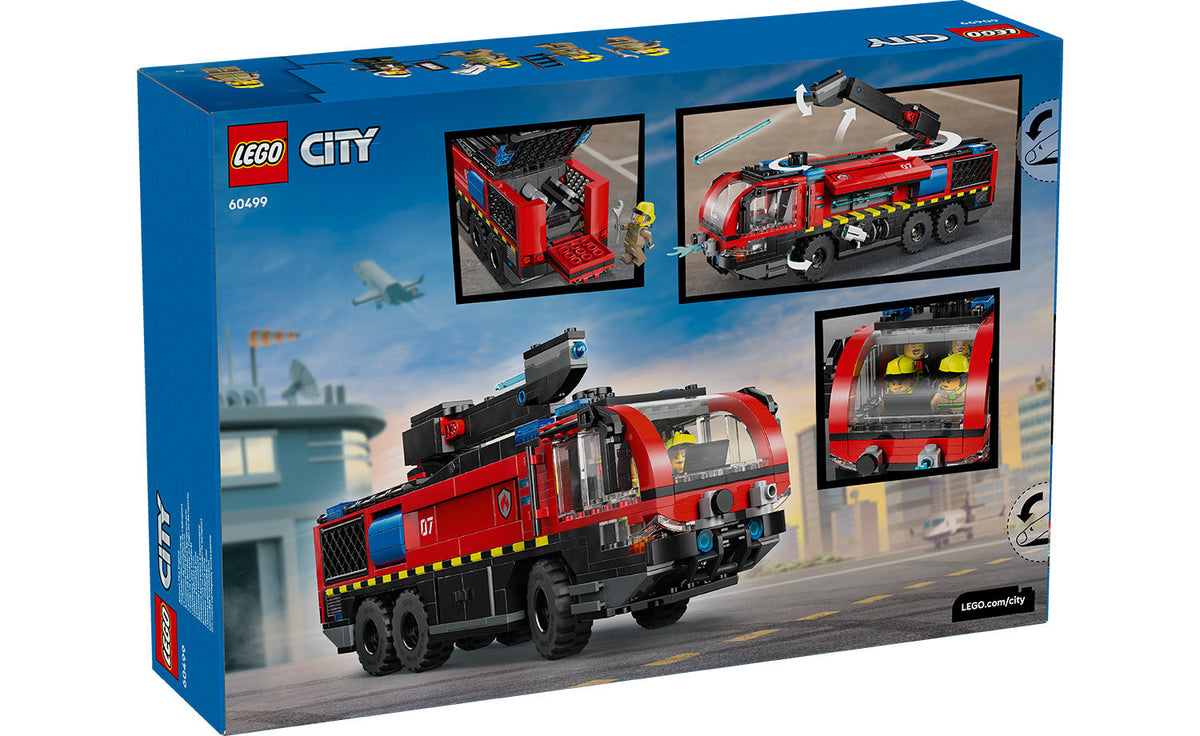 LEGO City Airport Fire Engine Building Set - 60499